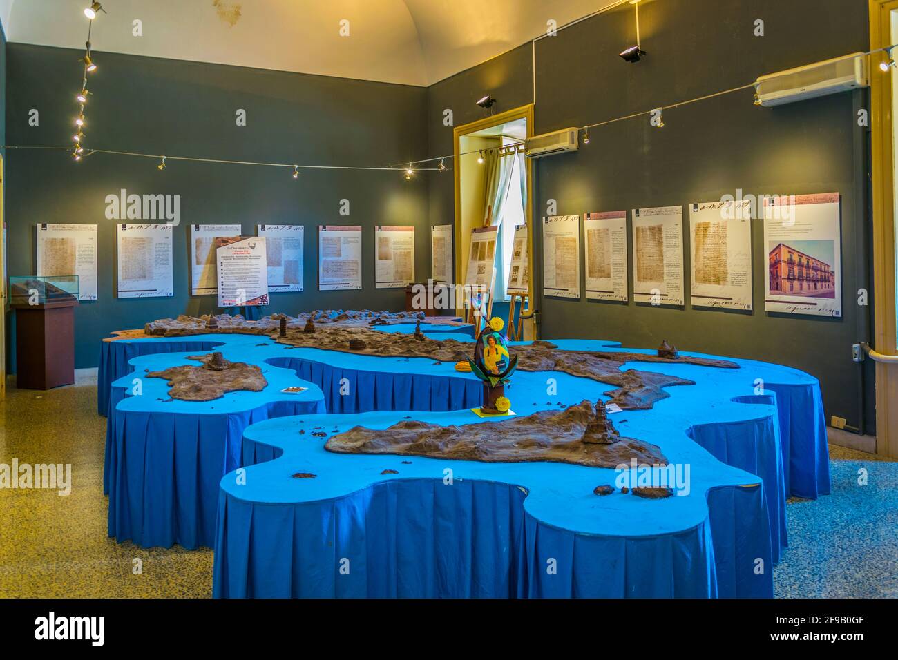 MODICA, ITALIE, 26 AVRIL 2017 : intérieur du musée du chocolat à Modica, Sicile, Italie Banque D'Images