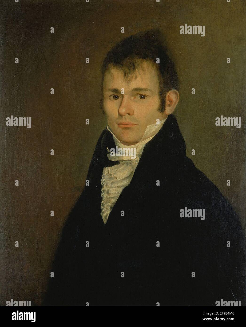 Portrait de Nathaniel Searle, ca. 1815. Banque D'Images