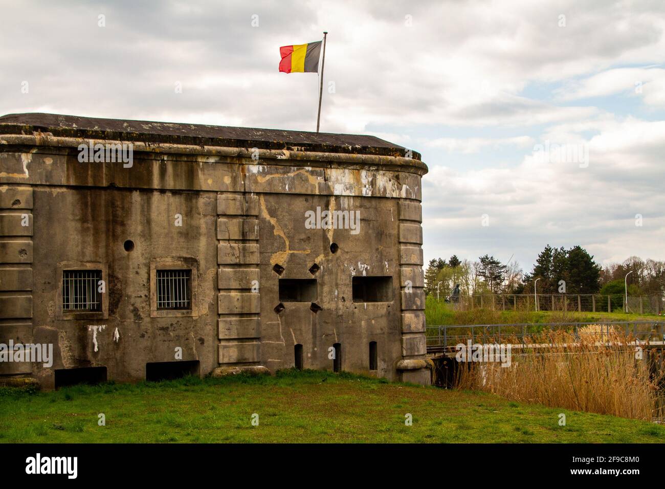 Belgique Puurs 16 Avril 21 Fort Breendonk Etait Un Camp De Concentration Pendant La Seconde Guerre Mondiale Photo Stock Alamy