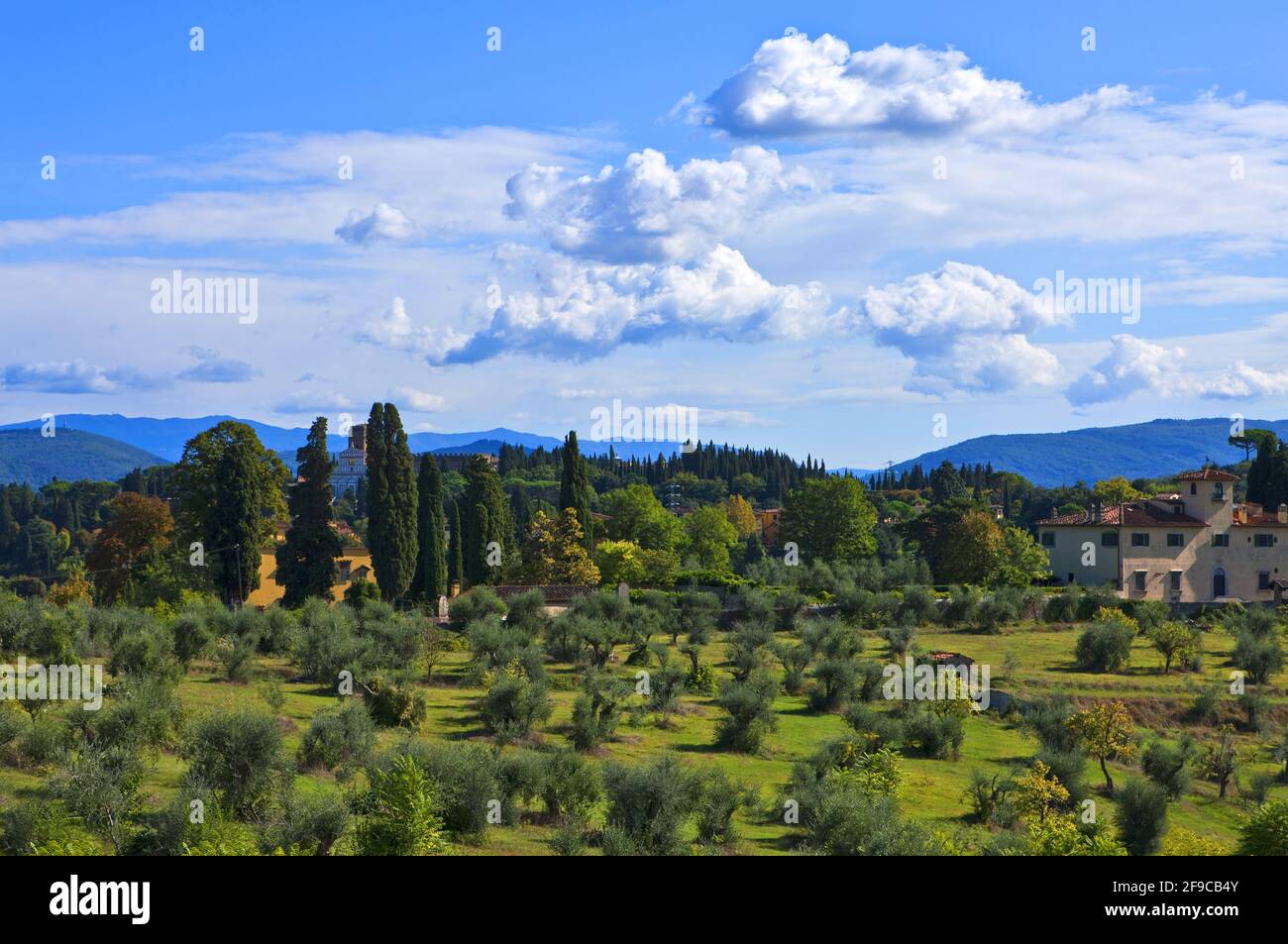 Italie,Toscane,Florence,vue depuis le jardin de Boboli belvedere Banque D'Images