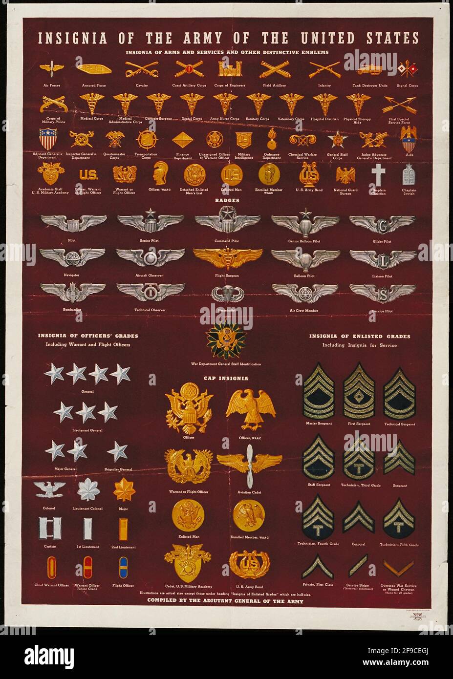 Us army ww2 grade Banque de photographies et d’images à haute ...