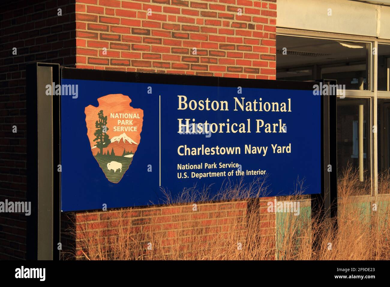 Le triage de la Marine de Charlestown, à Boston, au Massachusetts, a joué un rôle crucial dans le développement de la Marine américaine dans les premières années de la république Banque D'Images