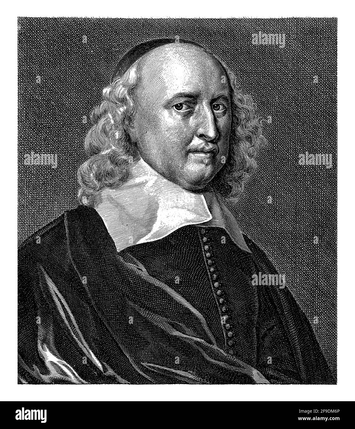 Portrait de Willem de Groot Banque D'Images