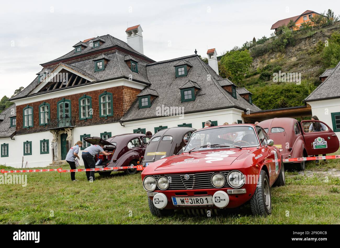 wachau, autriche, 03 septembre 2015, alfa romeo giulia bertone au wachau classic, compétition pour les voitures anciennes Banque D'Images