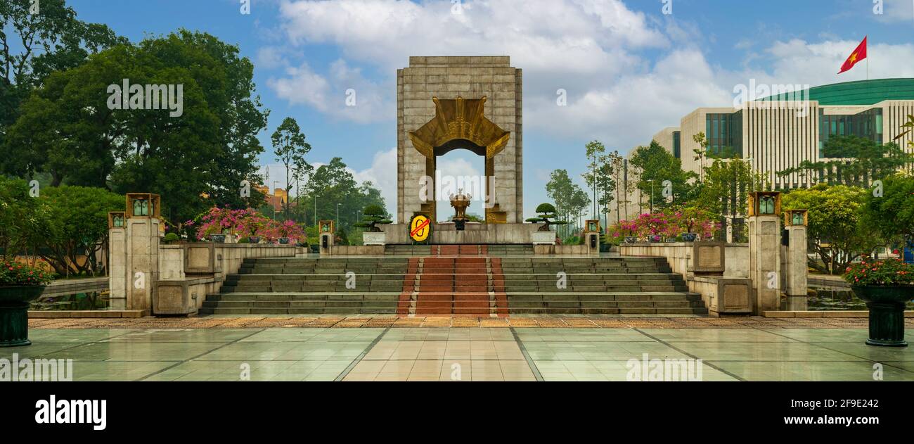 Mémorial de la guerre du Vietnam, Hanoi, Vietnam Banque D'Images
