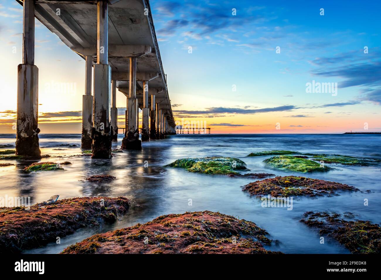 Plages de San Diego Banque D'Images