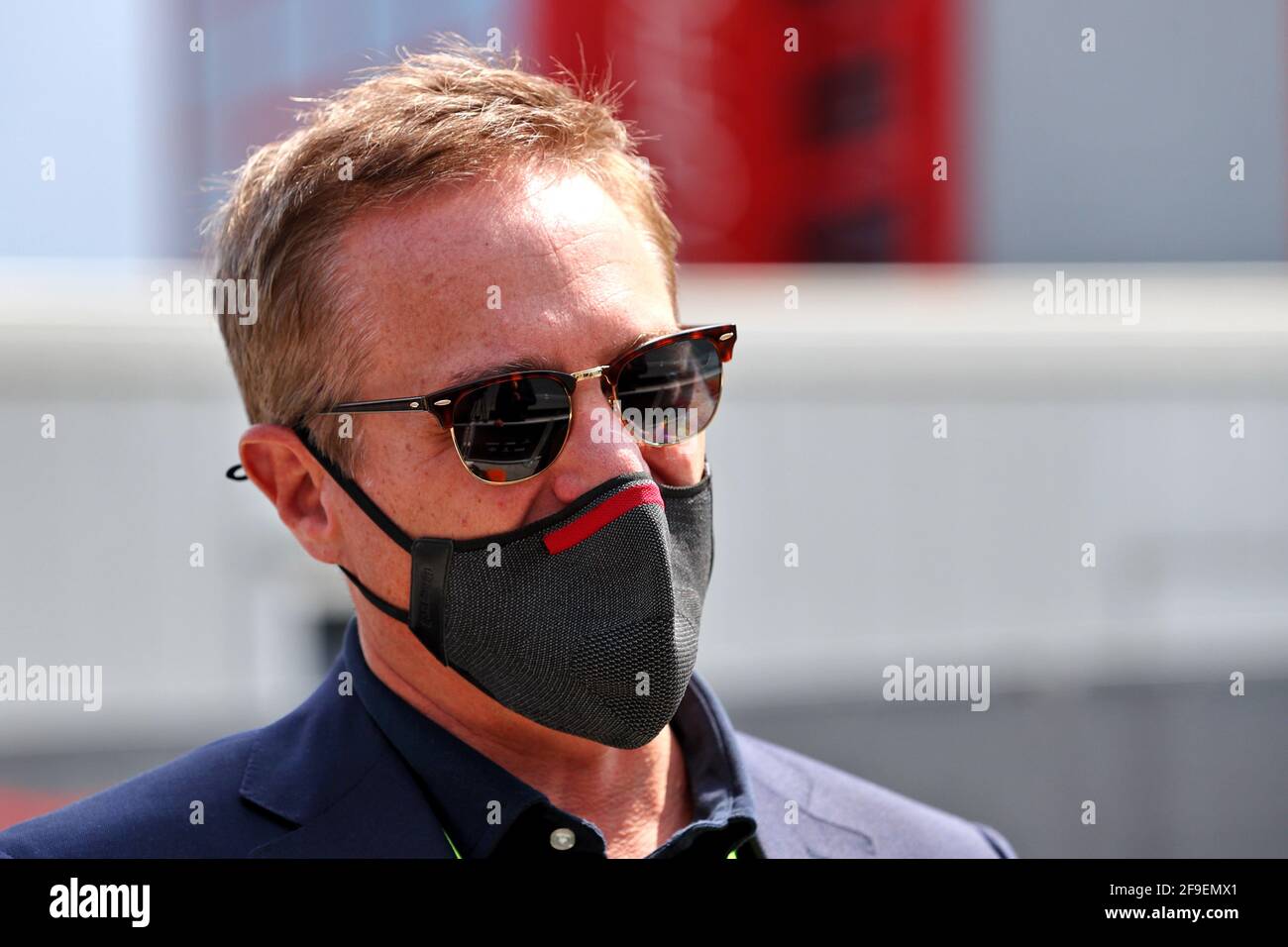 Tom Garfinkel (États-Unis) Vice-président, président et chef de la direction des Dolphins de Miami et du Hard Rock Stadium. Grand Prix Emilia Romagna, dimanche 18 avril 2021. Imola, Italie. Banque D'Images