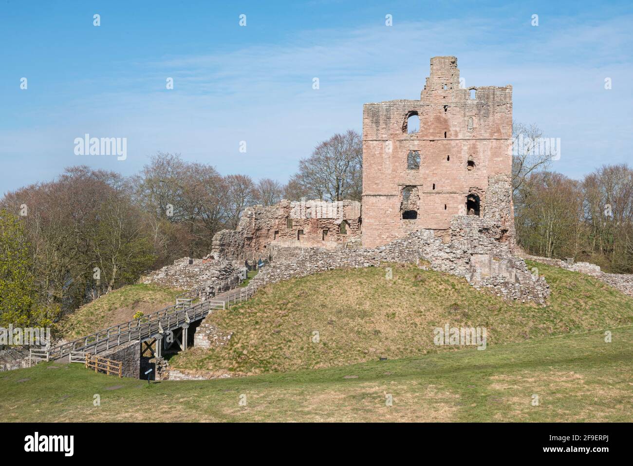 Château de Norham Banque D'Images
