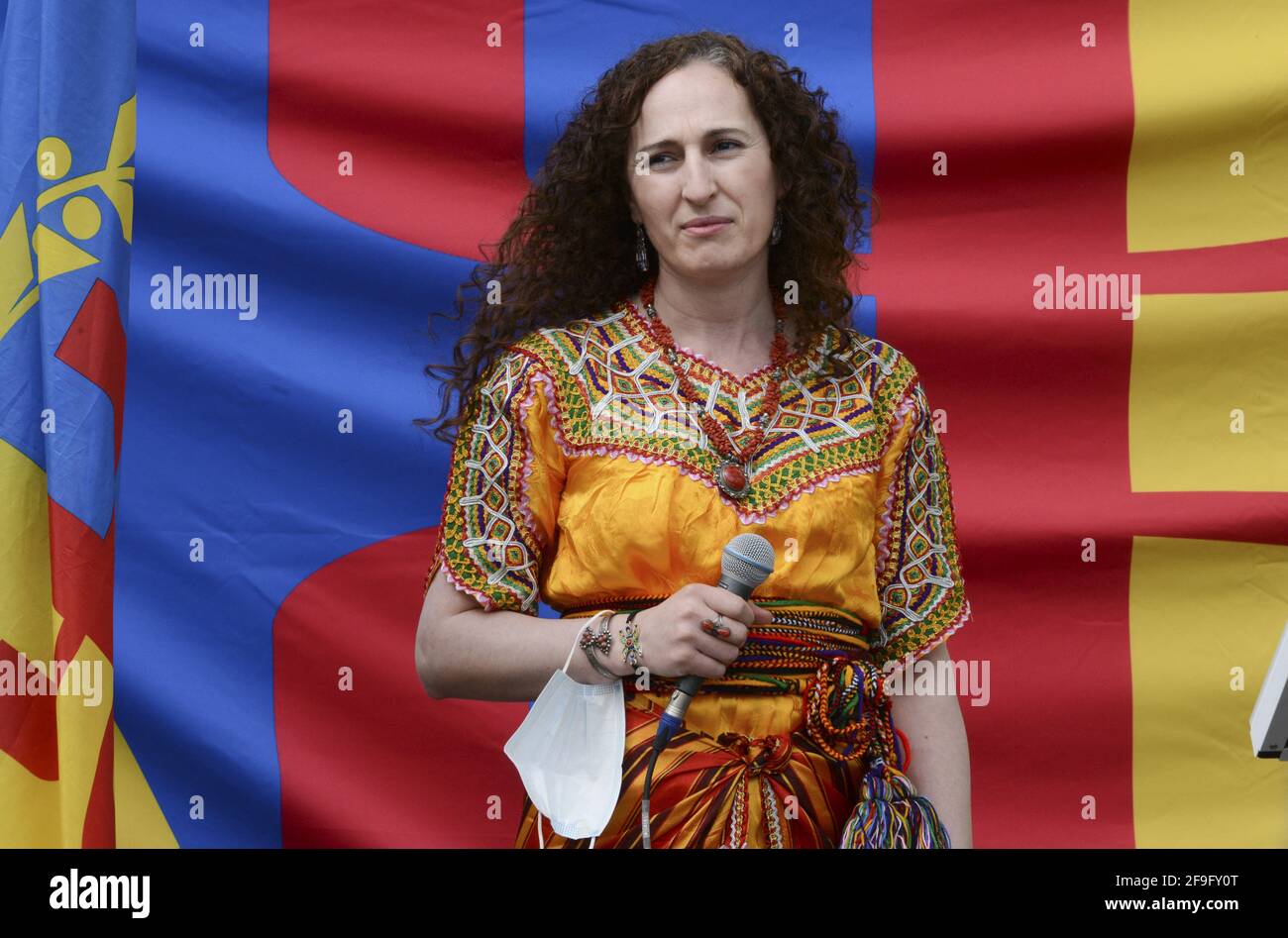 Plusieurs milliers de partisans Kabyle de l'indépendance de la Kabylie