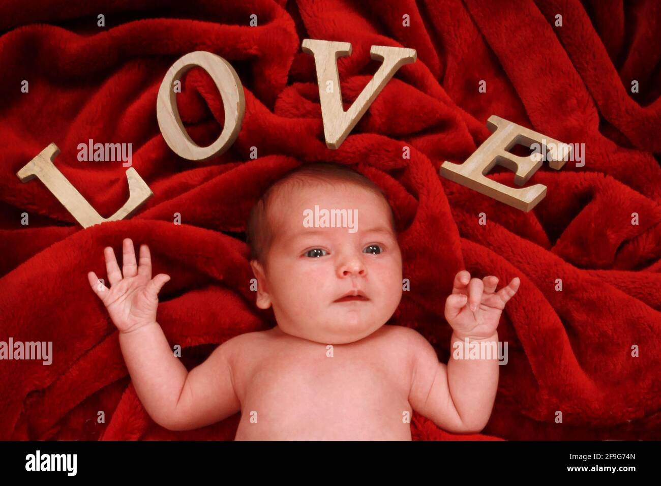 Belle Fille De Bebe Nouveau Ne Bebe Photo Stock Alamy