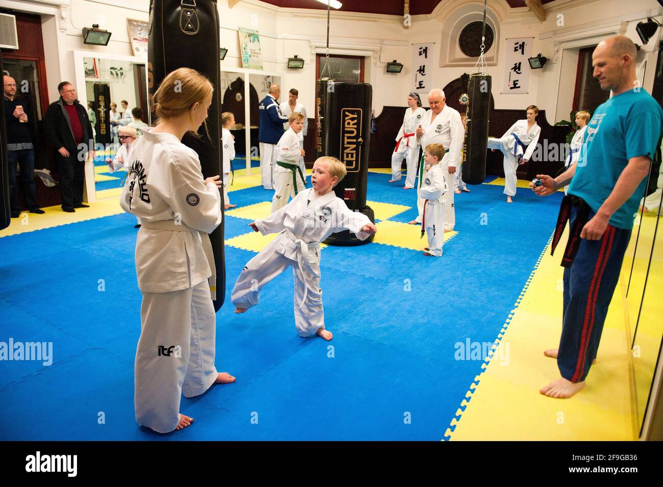 Taekwondo Banque D'Images