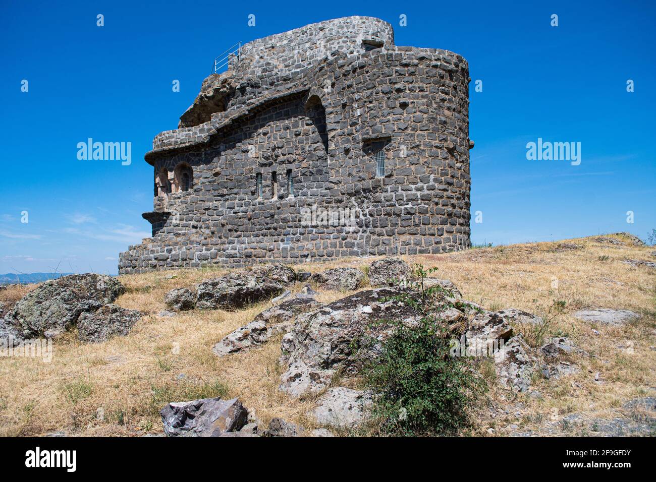 Le monument de Zebrnjak a été construit en 1937, pour le 25e anniversaire de la bataille de Kumanovo qui a eu lieu le 1912 pendant la première guerre des Balkans. Banque D'Images