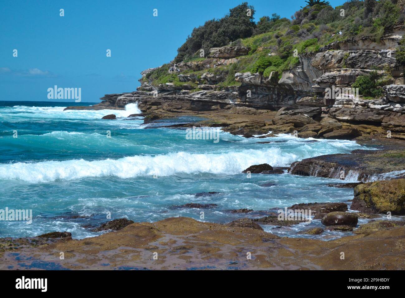 Une photo que j'ai prise à Bondi Beach, Sydney Banque D'Images