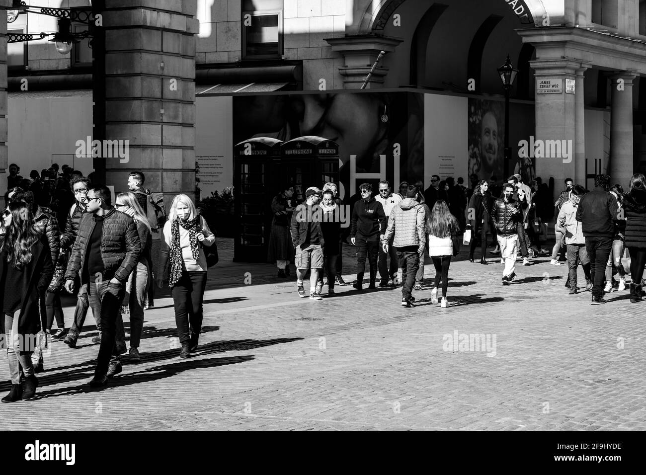 Après Lockdown London West End Soho Banque D'Images