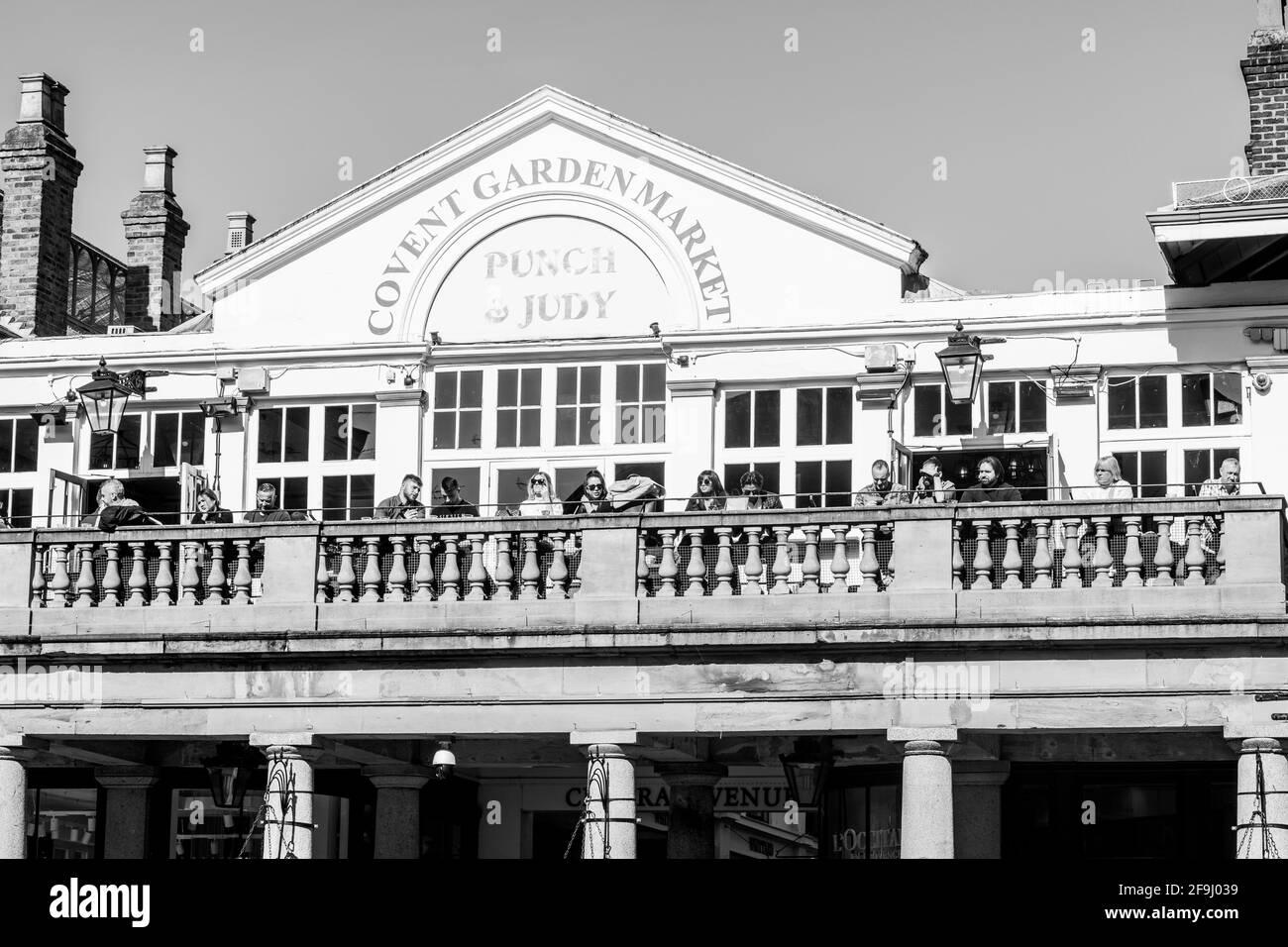 Après Lockdown London West End Soho Banque D'Images