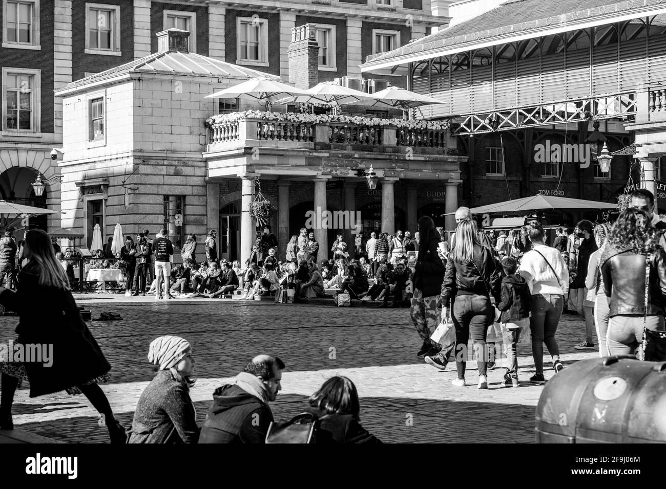 Après Lockdown London West End Soho Banque D'Images