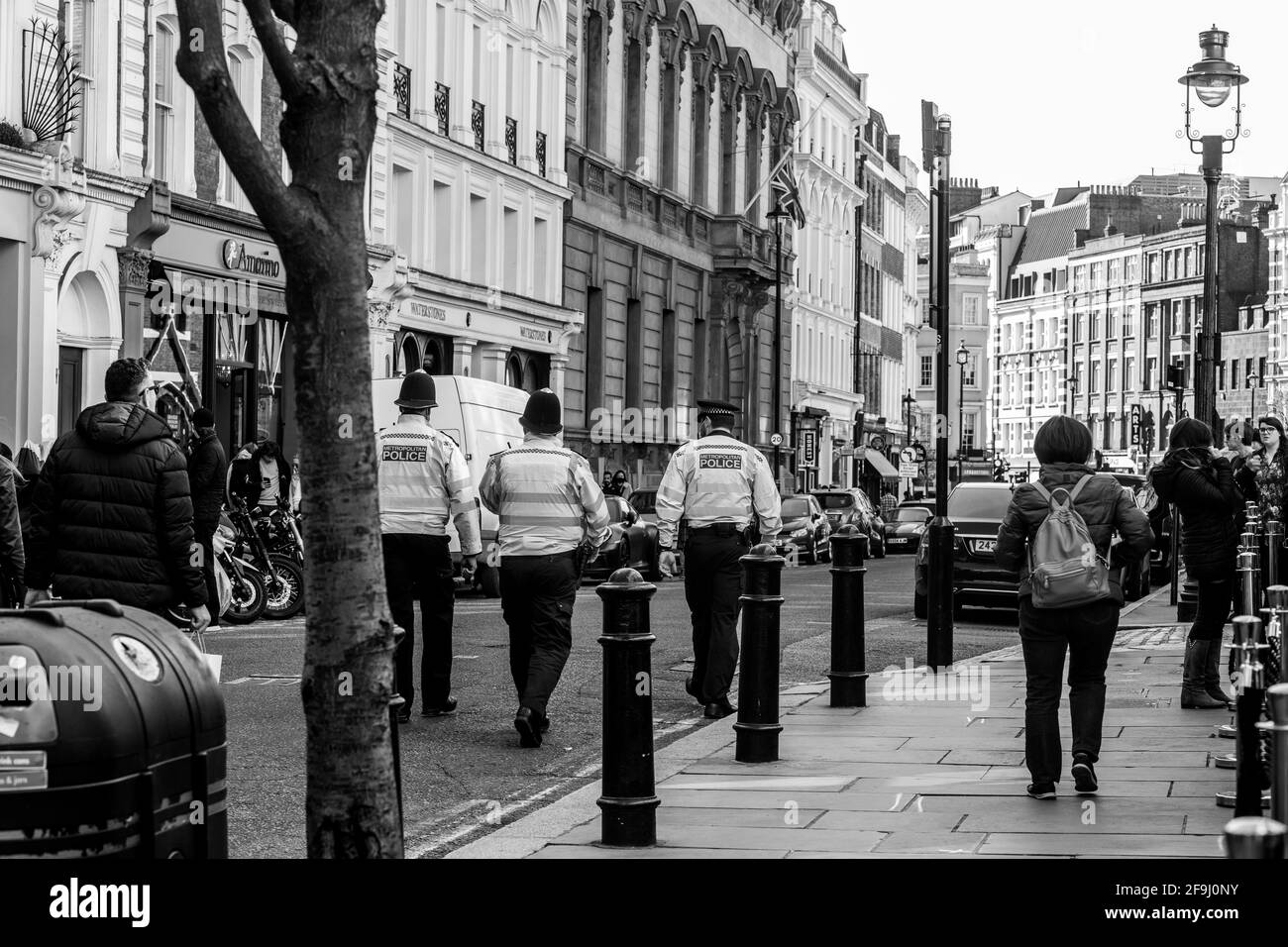 Après Lockdown London West End Soho Banque D'Images