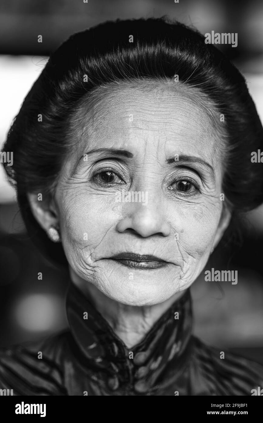 Portrait d'UN gamelin (orchestre indonésien traditionnel) Performer lors D'UNE danse javanaise traditionnelle, (le Kraton), Yogyakarta, Indonésie. Banque D'Images