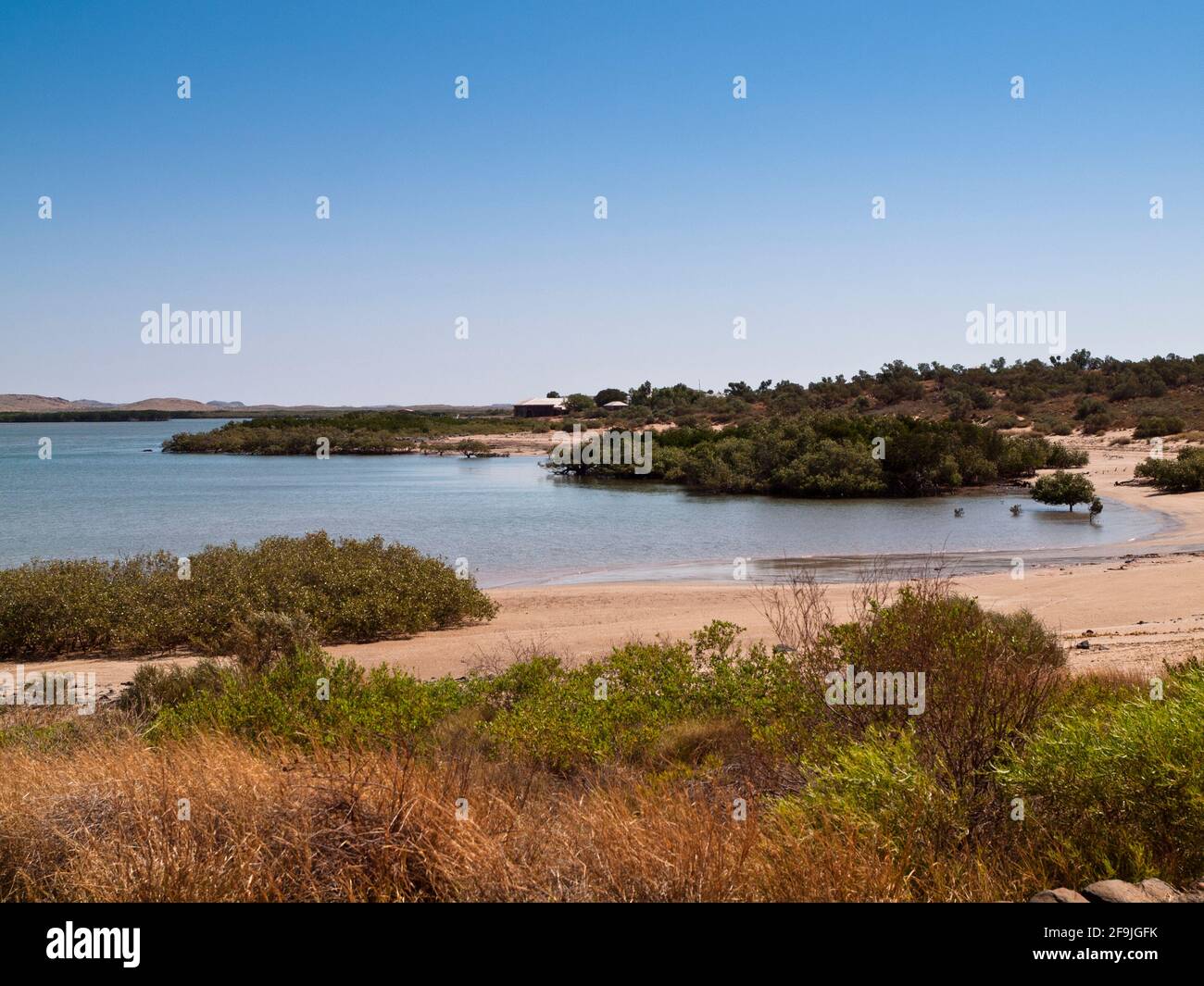 Cossack est une ville fantôme historique dans la région de Pilbara, en Australie occidentale, et était célèbre pour ses perles et son or dans les années 1800. Banque D'Images