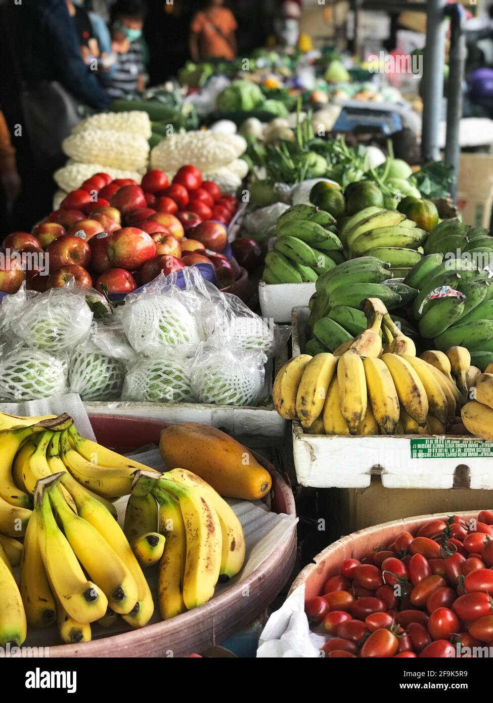 Marché de Yamuliao, Tainan City, Taïwan Banque D'Images
