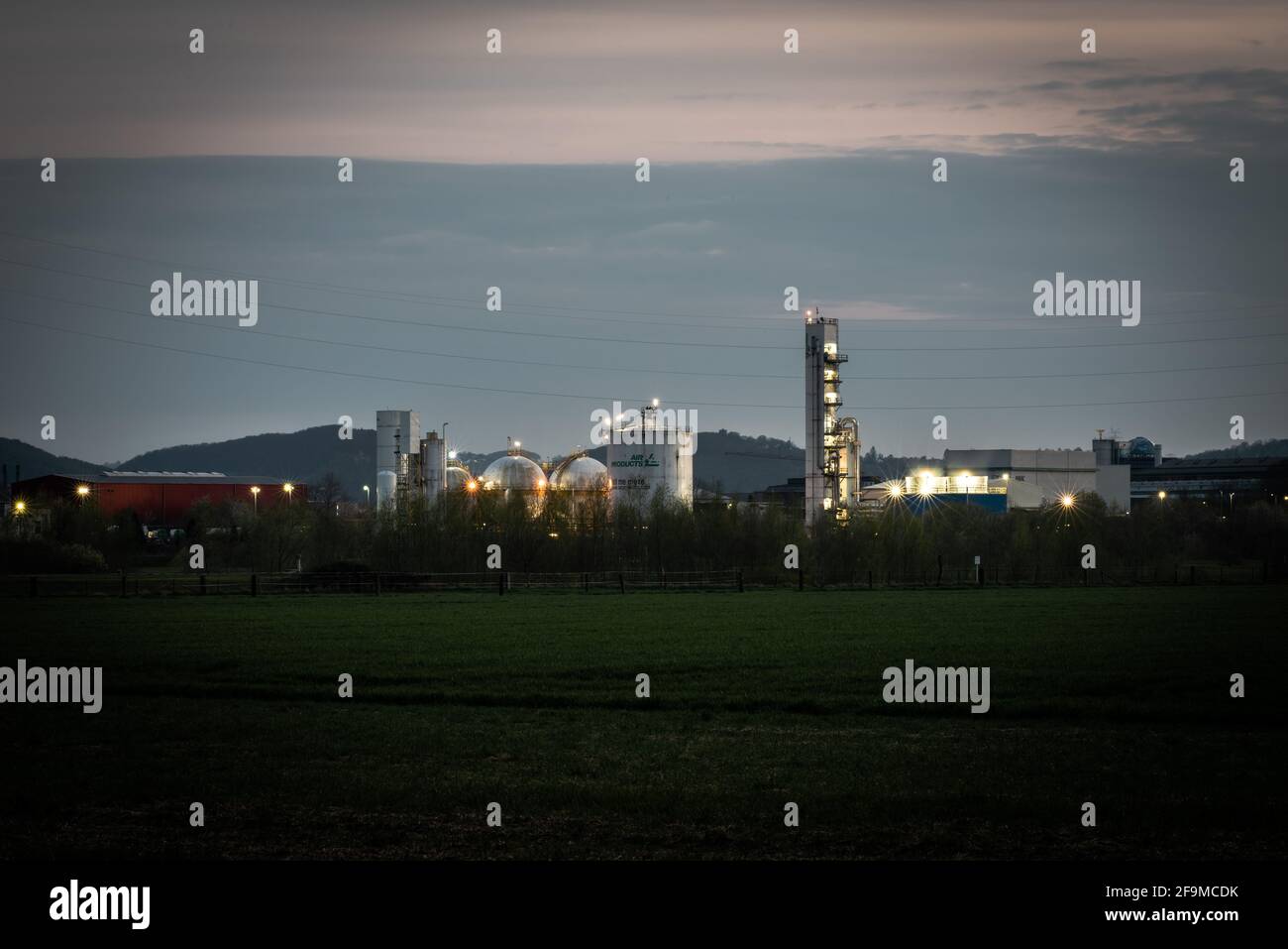 Fabrik / Chemie Banque D'Images