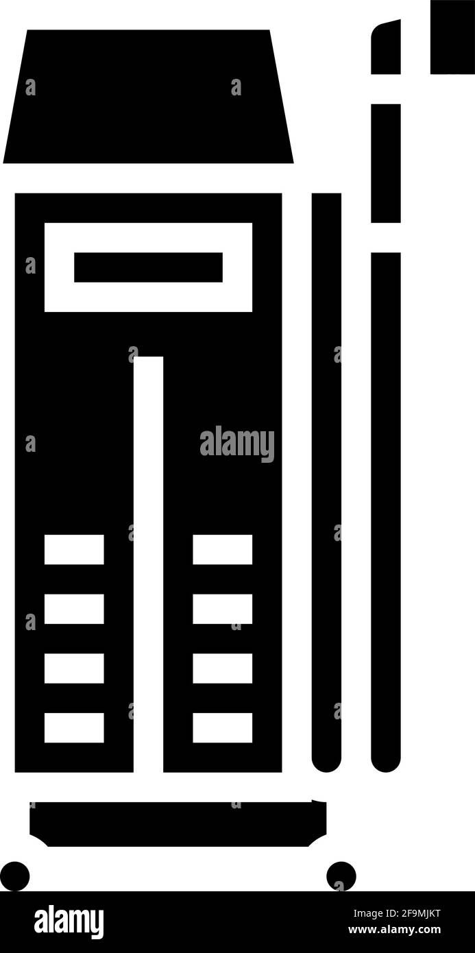 illustration vectorielle de l'icône d'épilation au laser Illustration de Vecteur