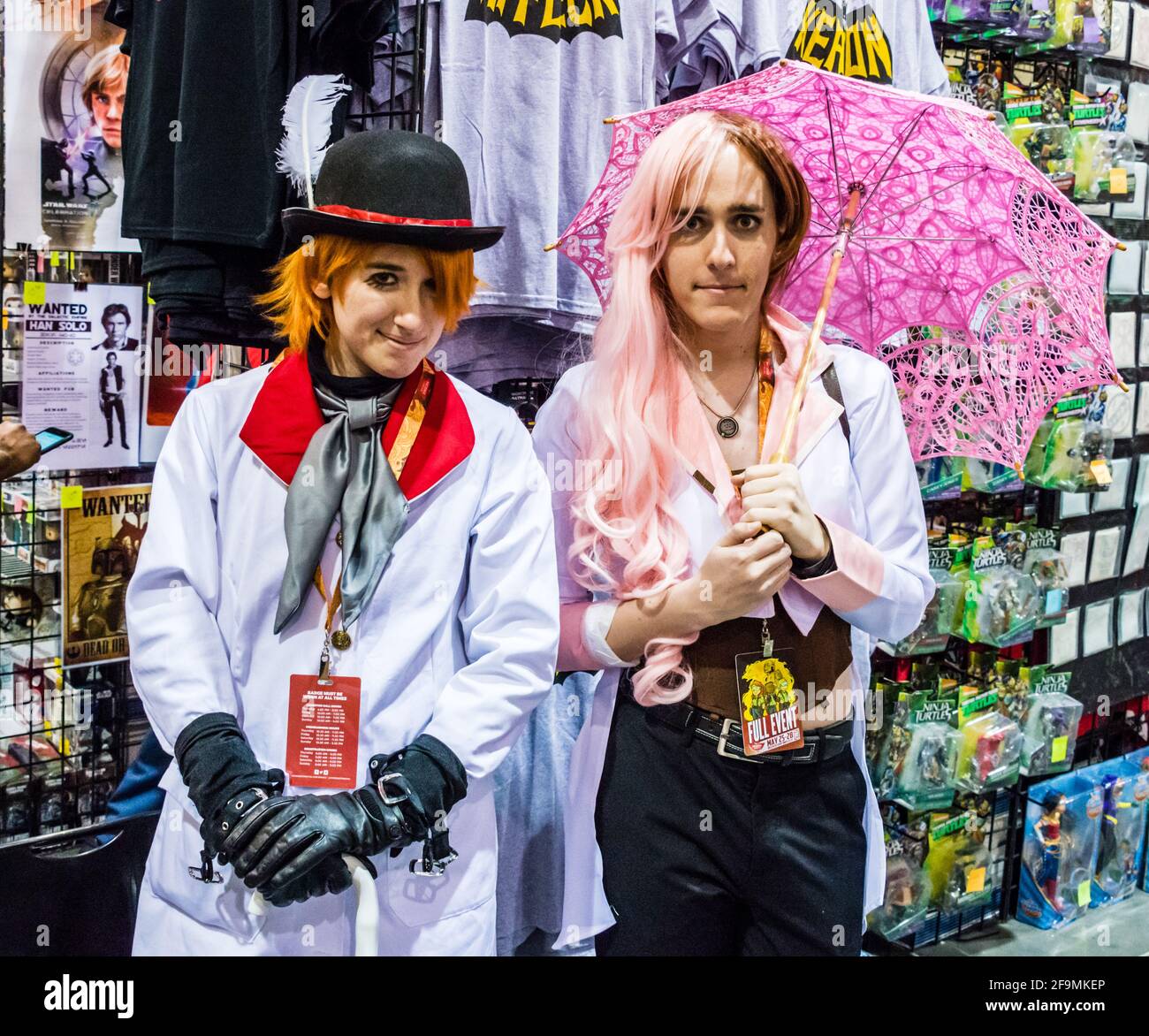 2017 Comicon - plus de costumes Banque D'Images