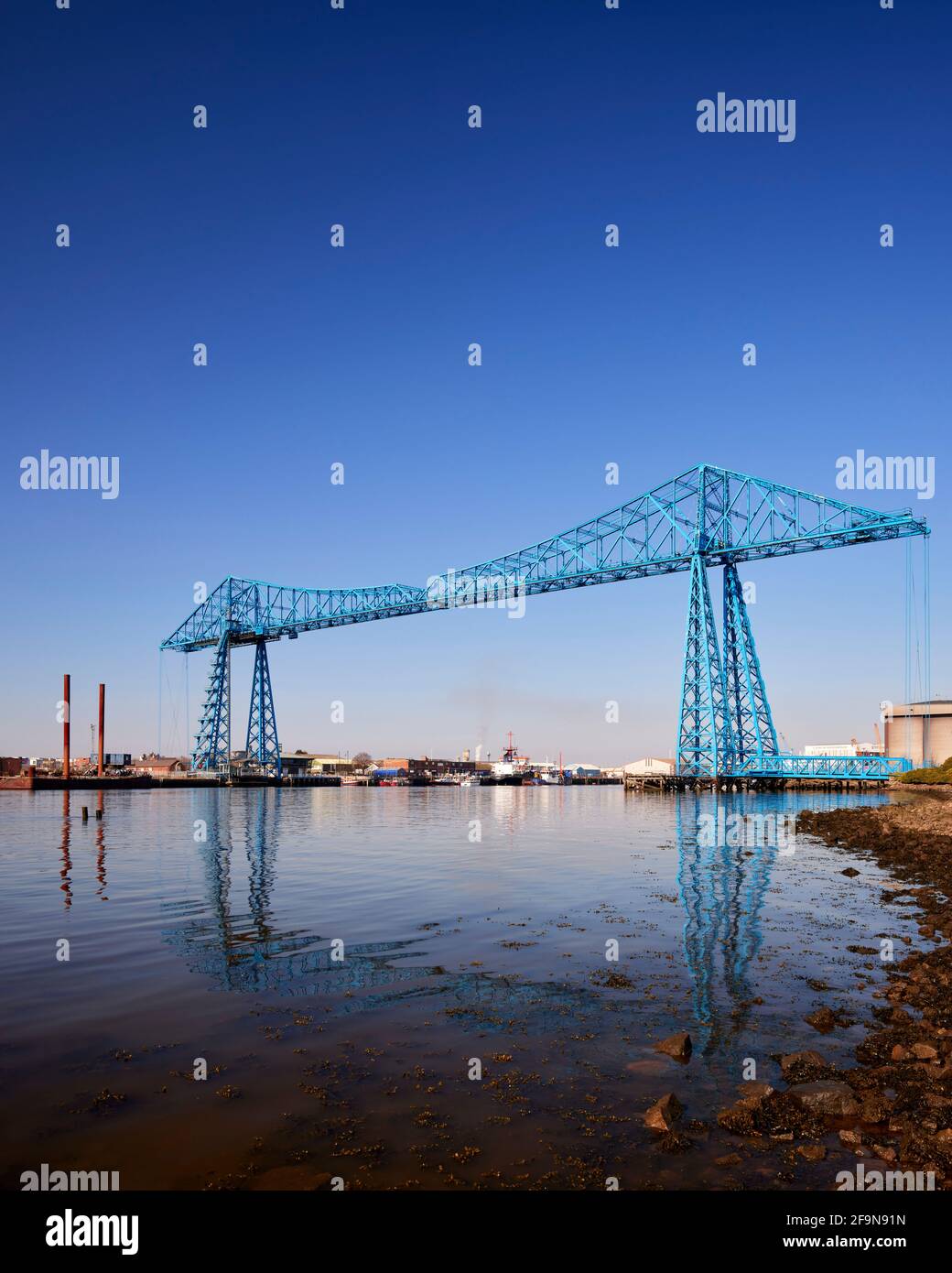 Transporter Bridge, Middlesbrough Banque D'Images