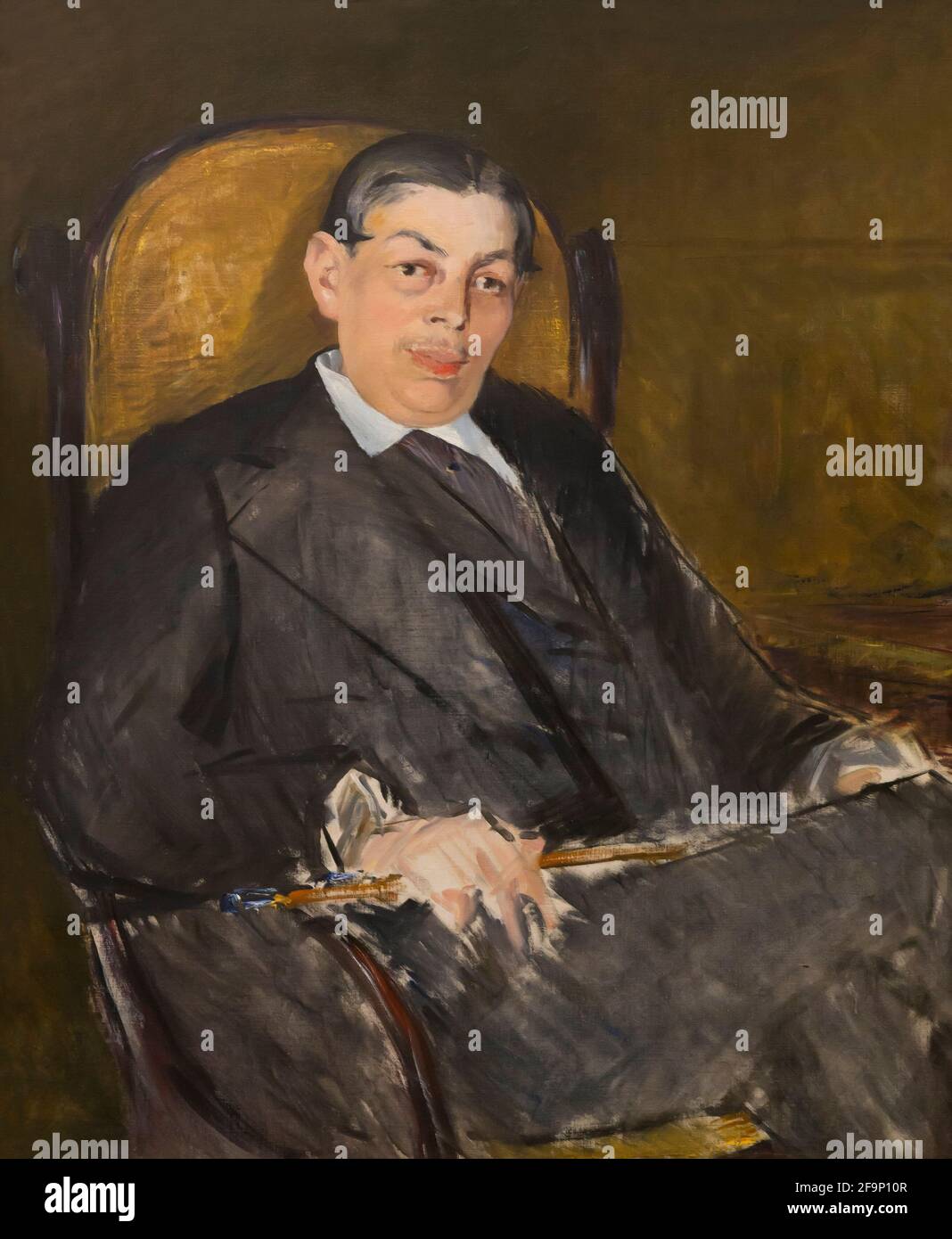 Portrait d'Albert Wolff, Edouard Manet, 1877, Banque D'Images