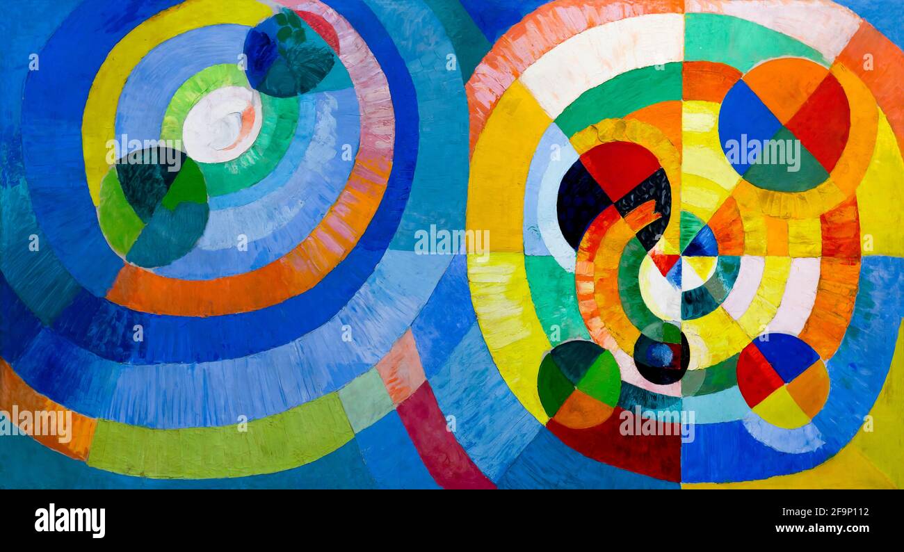 Formes circulaires, Robert Delaunay, 1930, Banque D'Images