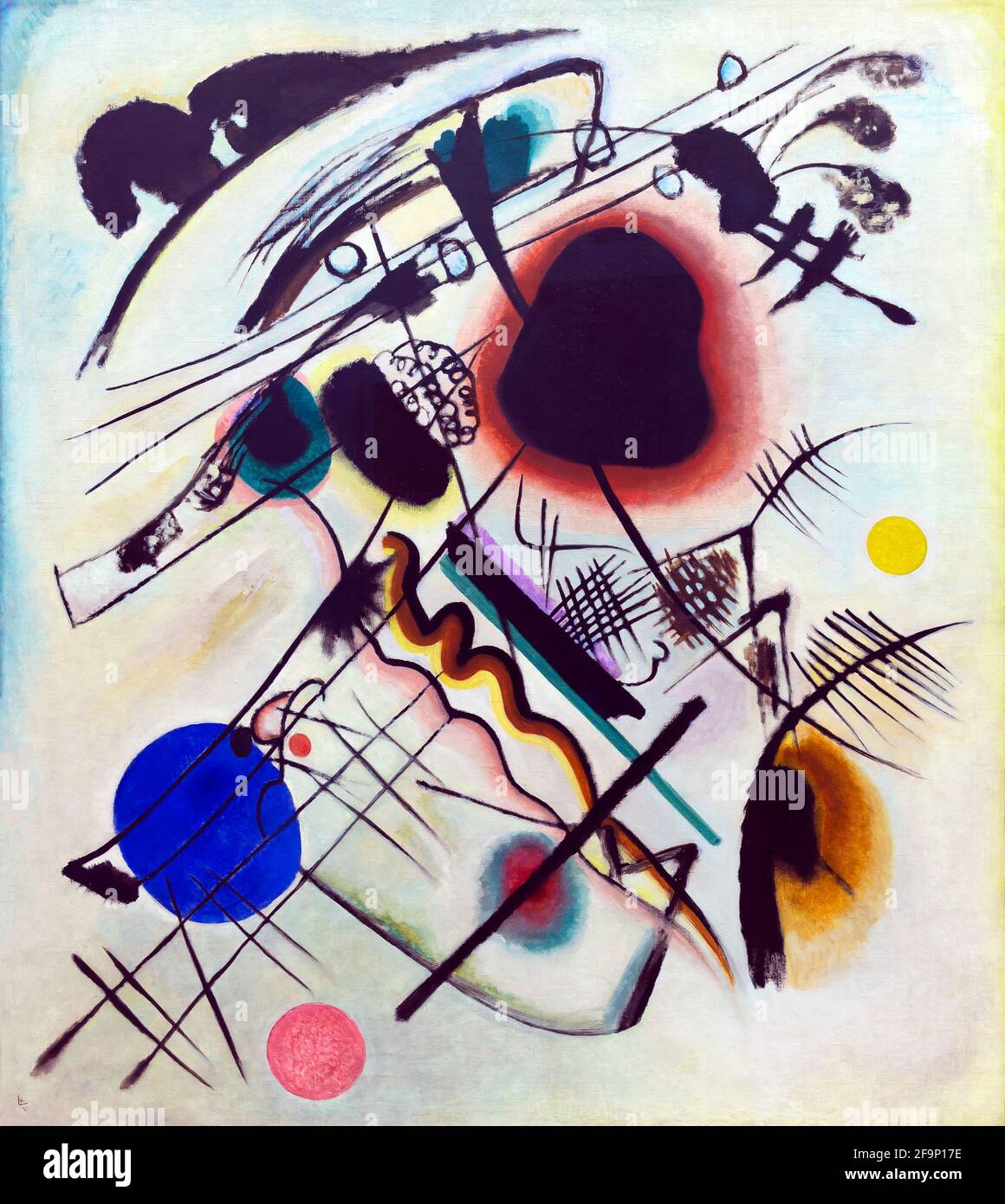 Black Spot, Wassily Kandinsky, 1921, Banque D'Images Black Spot, Wassily Kandinsky, 1921, Banque D'Images