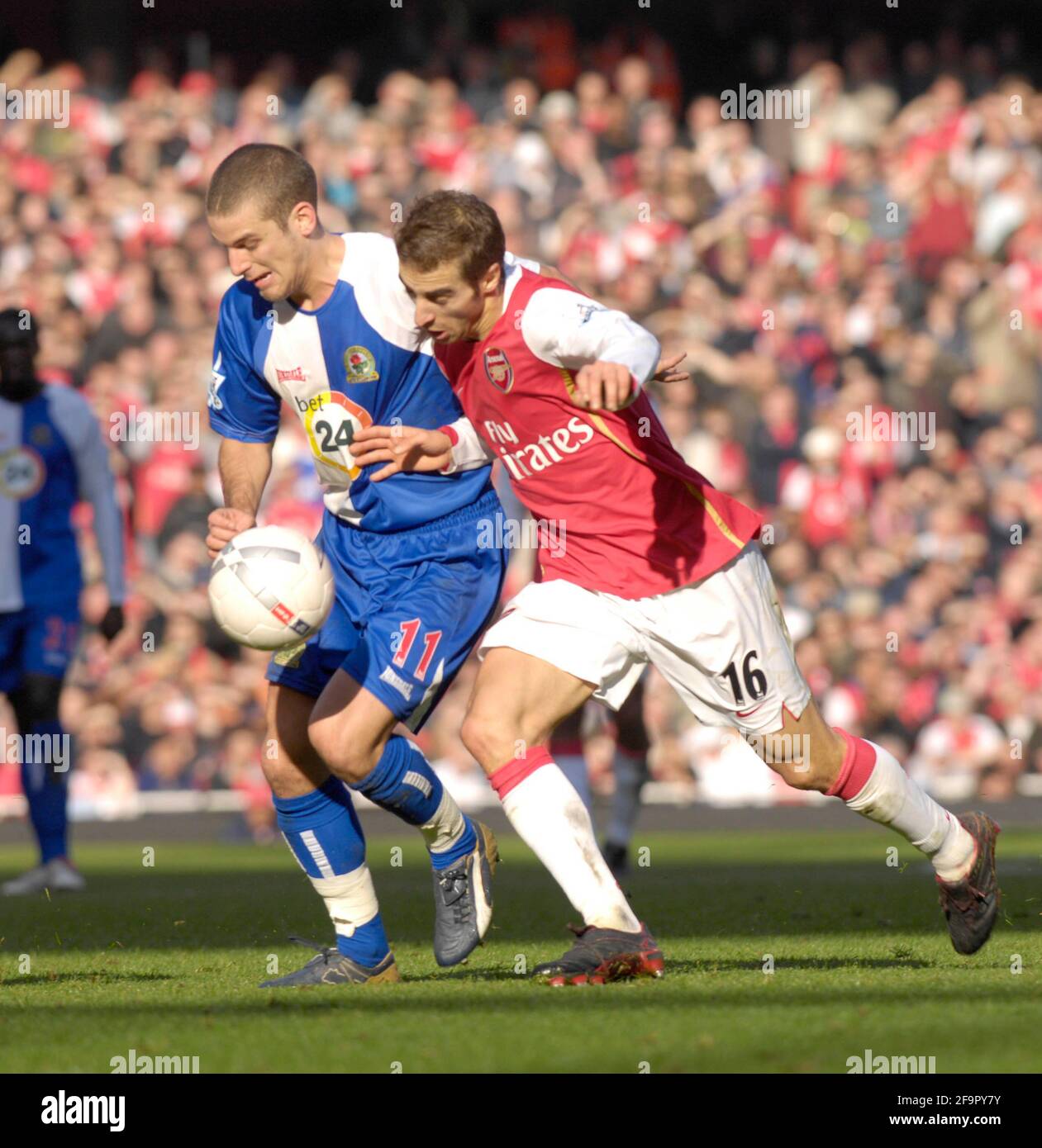 FA CUP 5E RONDE ARSENAL V BLACKBURN 17/2/2007 PHOTO DAVID GOBELET ASHDOWNFA Banque D'Images