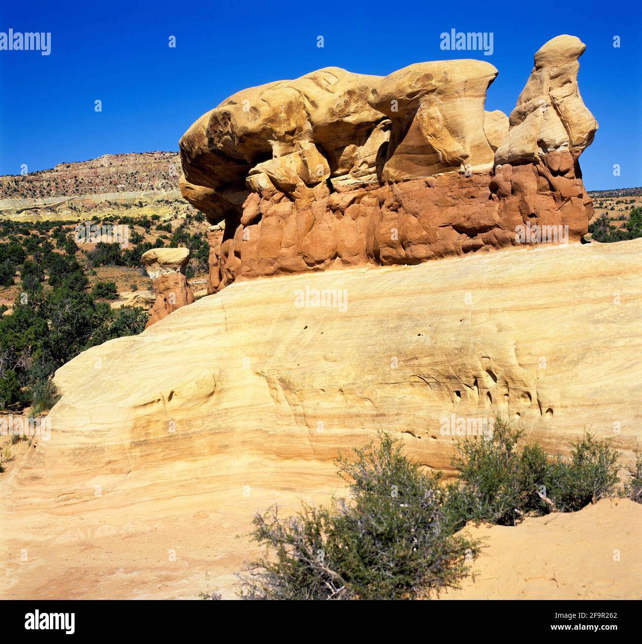 Hoodoos au Devils Garden du Grand Staircase–Escalante National Monument Banque D'Images