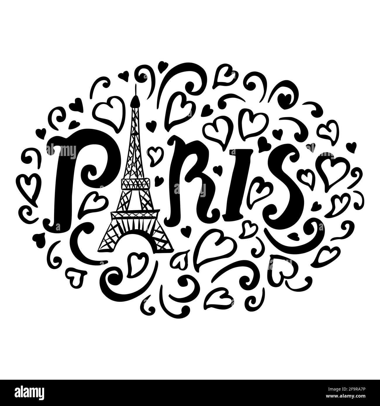 Plateau Décoratif Mini Tour Eiffel Paris – Plateau Métal 14x21 Cm – Style Parisien Authentique