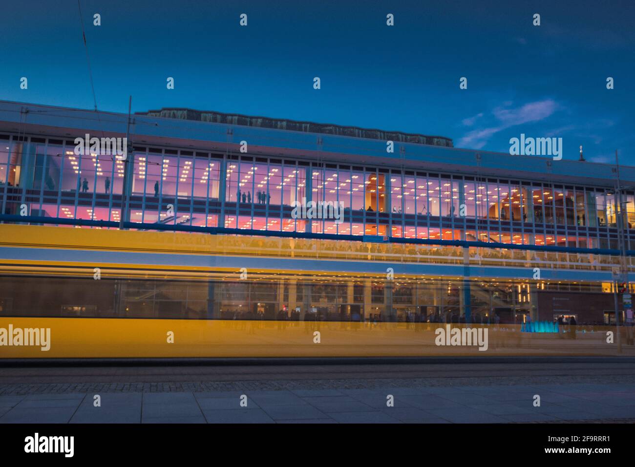 17 mai 2019 Dresde, Allemagne - transport public de Dresde. Banque D'Images