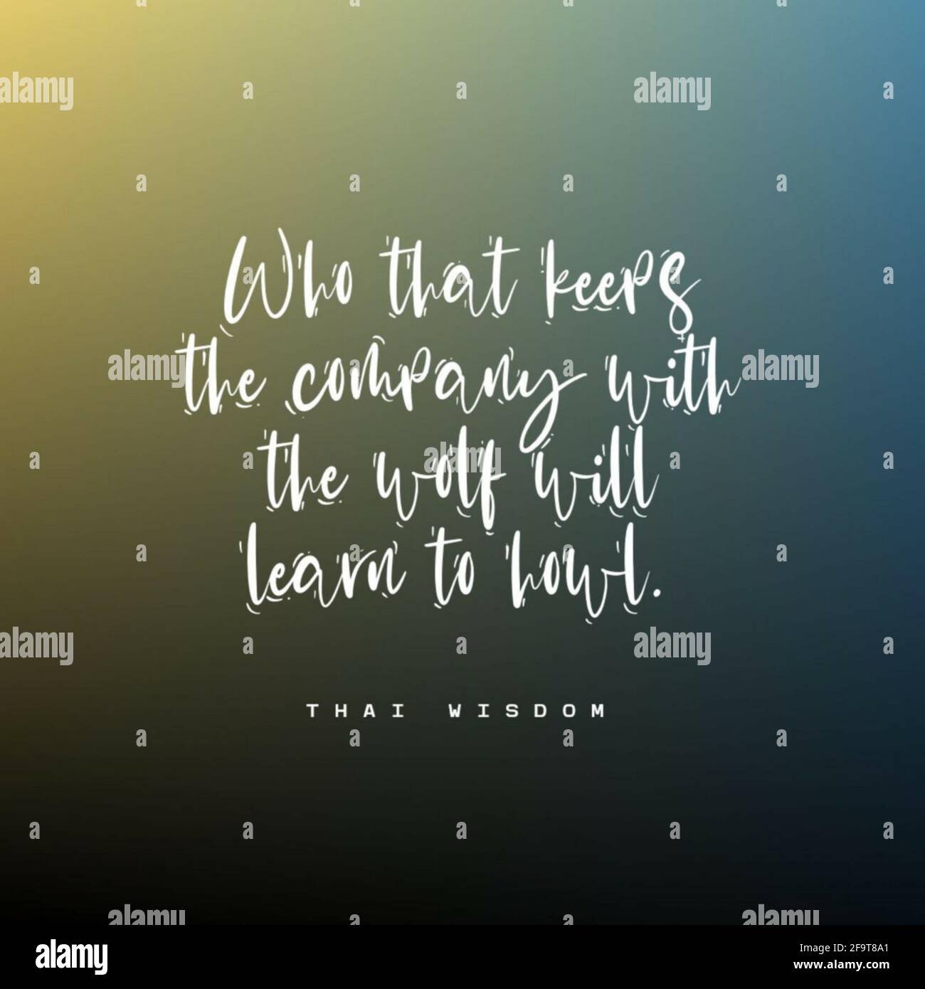 Citation sage sur la réussite une réussite Banque D'Images