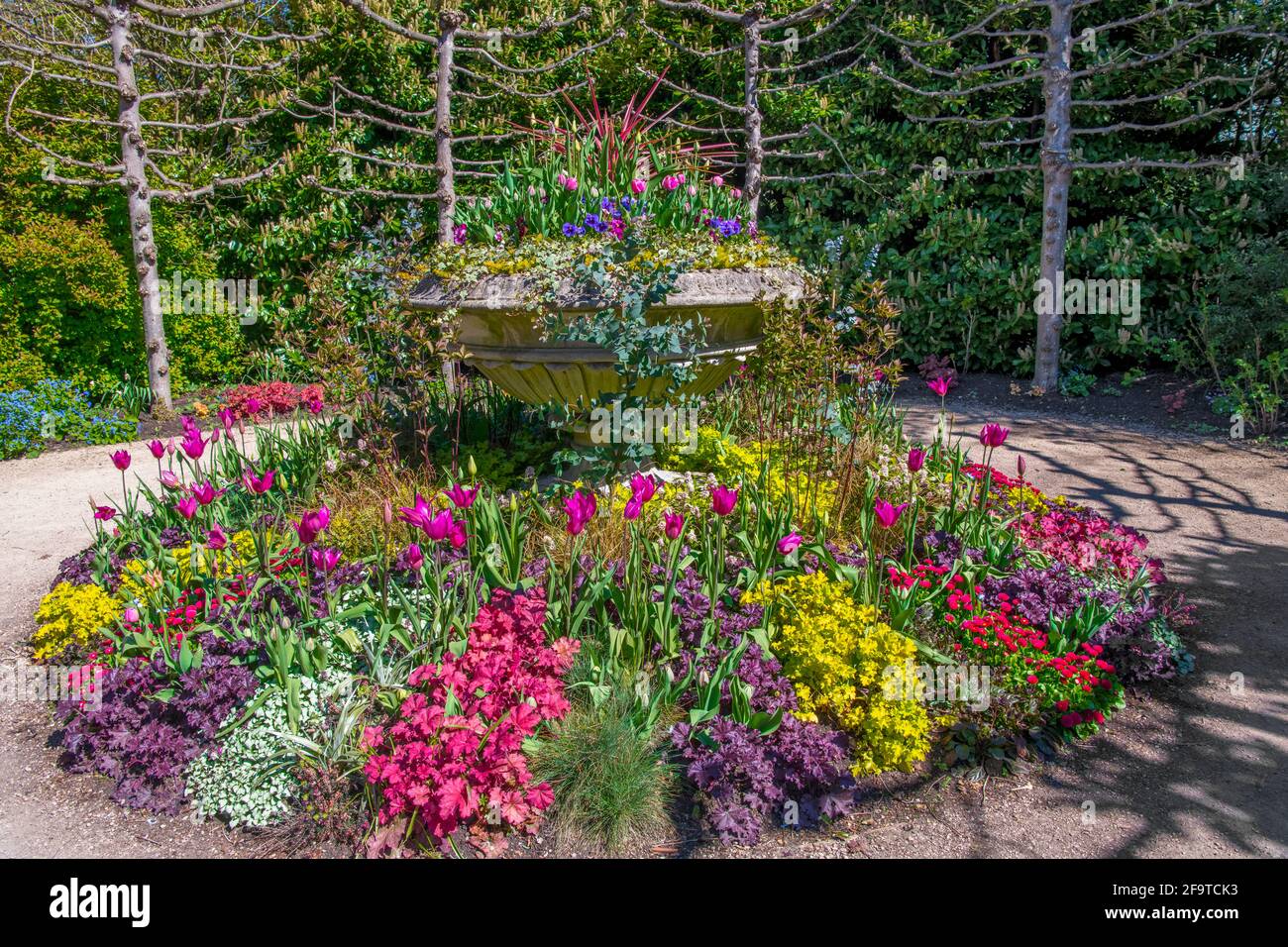 Exposition florale Secret Garden Regents Park Londres Banque D'Images