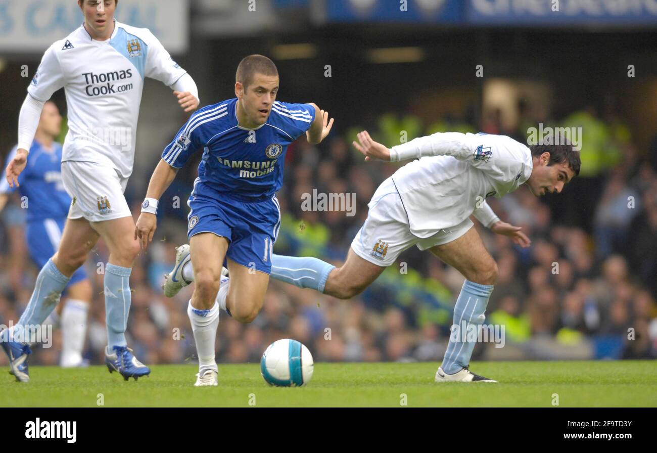 CHELSEA V MAN CITY 27/10/2007. PHOTO DAVID ASHDOWN Banque D'Images