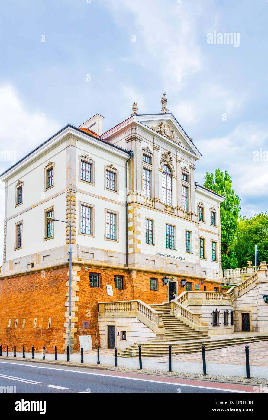 Musée xIFrederic Chopin au Palais Ostrowski de Varsovie, Pologne Banque D'Images