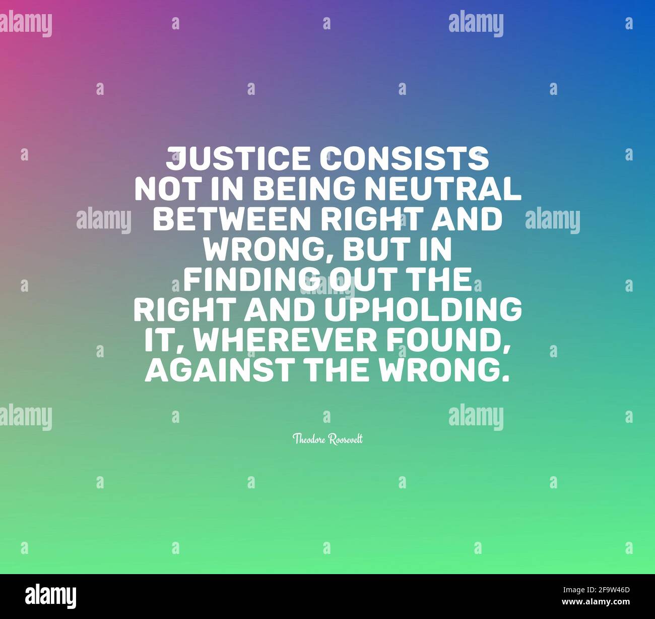 Citation Sage Sur La Justice Photo Stock Alamy