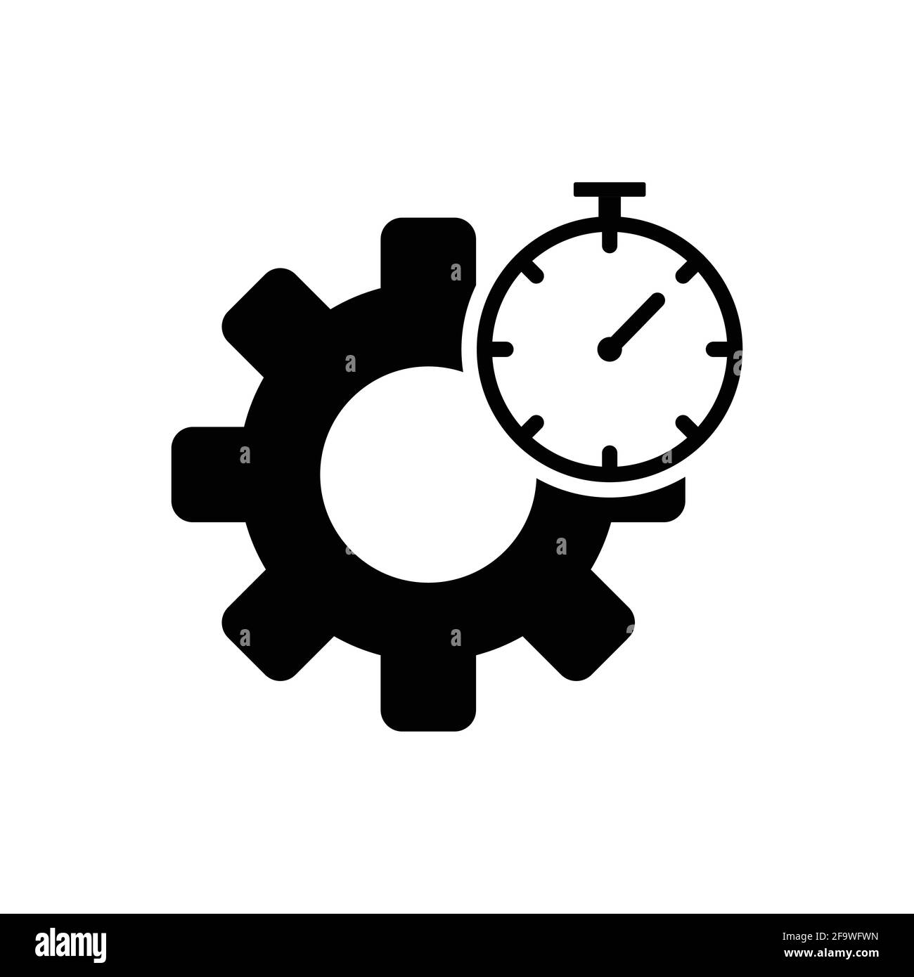 Vecteur d'icône d'efficacité pour la conception de votre site Web, le logo, l'application, UI.illustration Illustration de Vecteur