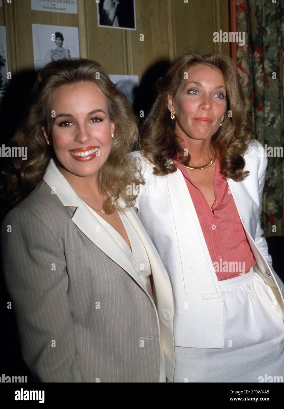 Genie Francis et Jamie Lynn Bauer Circa des années 80 crédit: Ralph Dominguez/MediaPunch Banque D'Images