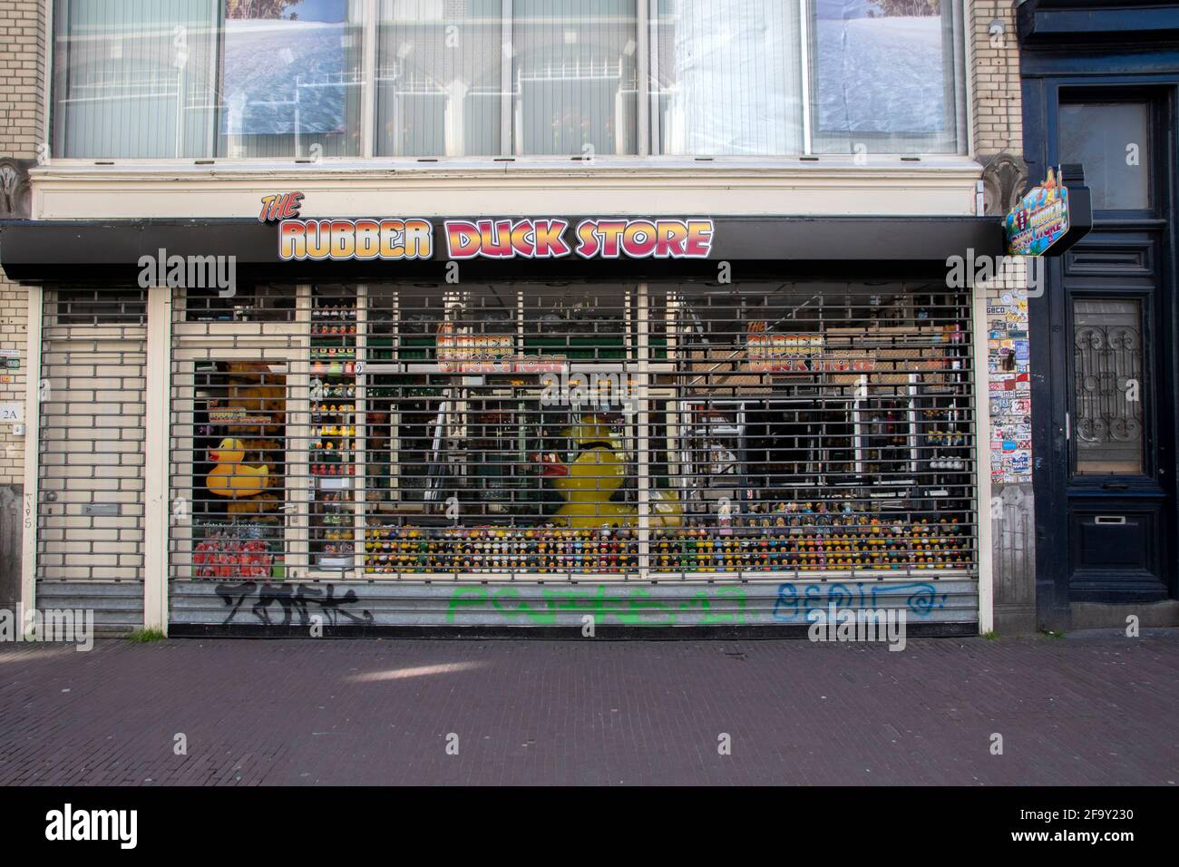 The Rubber Duck Store à Amsterdam, pays-Bas 25-3-2020 Banque D'Images