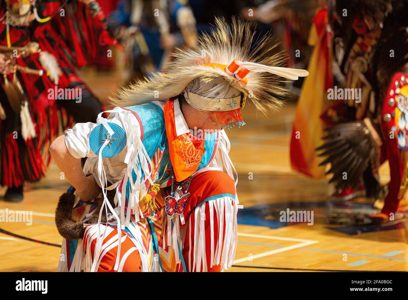 Célébration indigène Pow Wow Banque D'Images