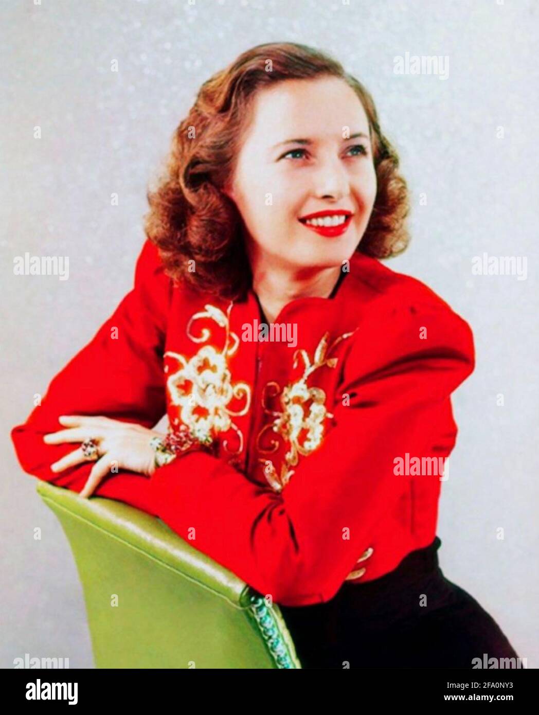 BARBARA STANWYCK (1907-1990) actrice américaine vers 1940 Banque D'Images