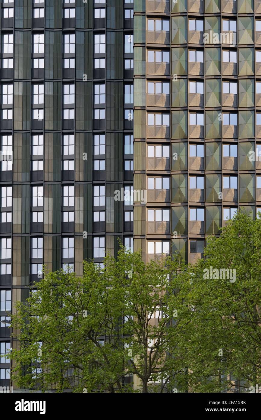 Dix degrés Croydon par Graystar Banque D'Images