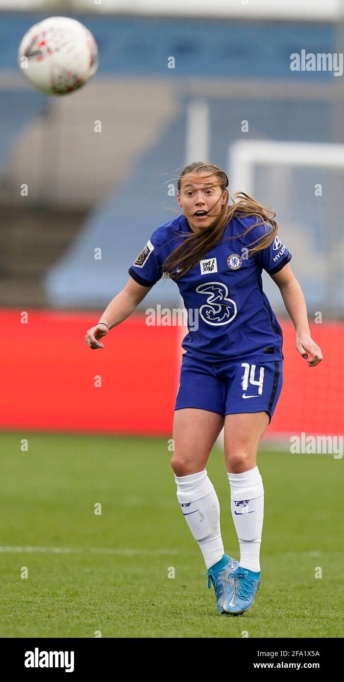 Manchester, Angleterre, 21 avril 2021. Fran Kirby de Chelsea pendant le match de la Super League FA WomenÕs au stade Academy, Manchester. Crédit photo devrait se lire: Andrew Yates / Sportimage crédit: Sportimage / Alay Live News Banque D'Images