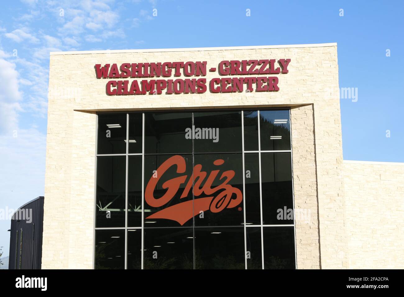 Les nouveaux champions Washington-Grizzly Centre, University of Montana, Missoula Banque D'Images