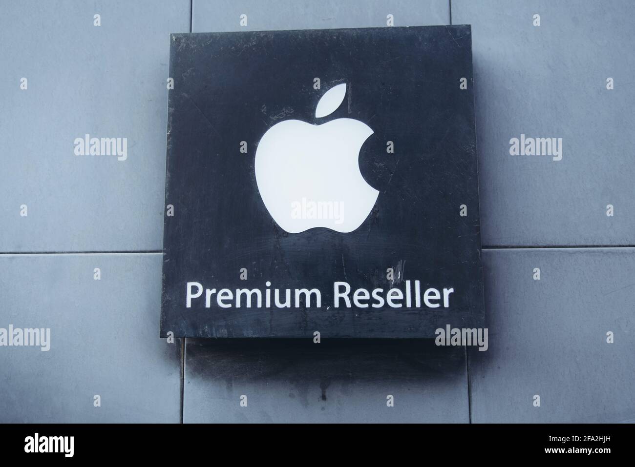 Copenhague, Danemark - 14 septembre 2020. Boutique Apple Premium à Copenhague. Banque D'Images