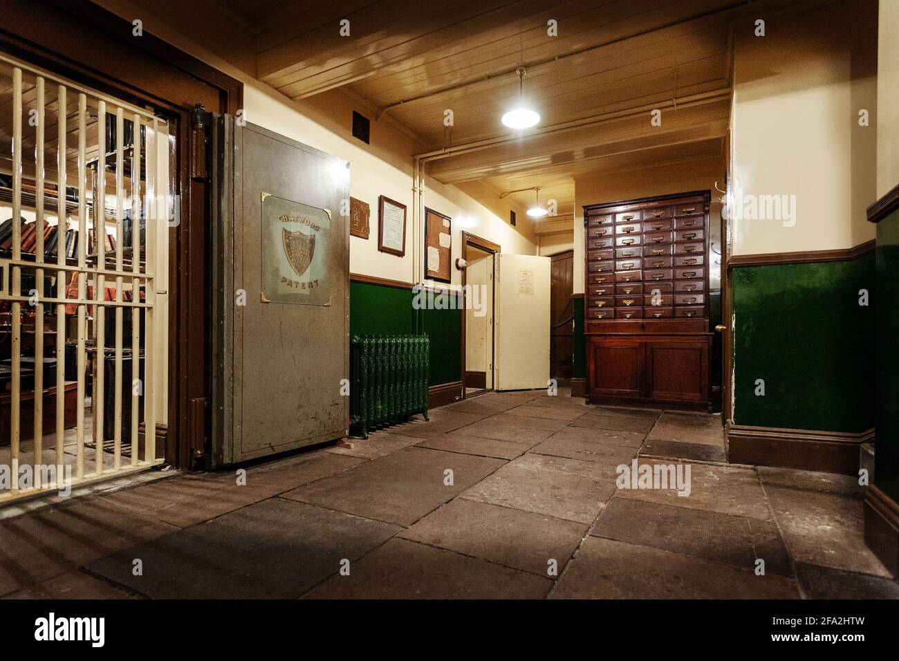 Coffre de banque Banque D'Images